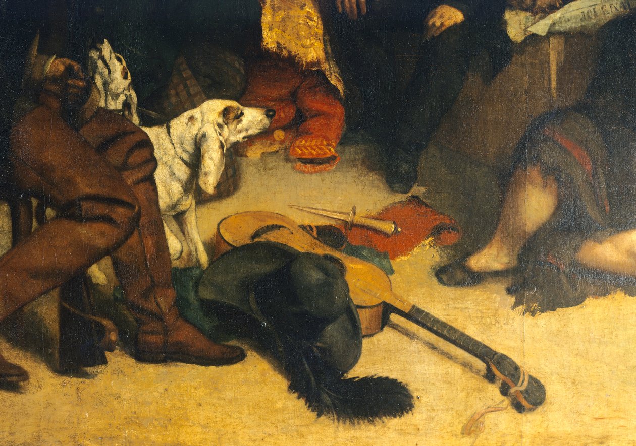 Atelier van de schilder door Gustave Courbet