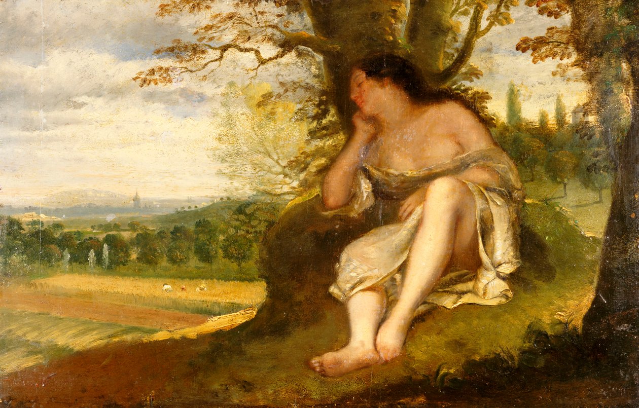 Het Dutje door Gustave Courbet