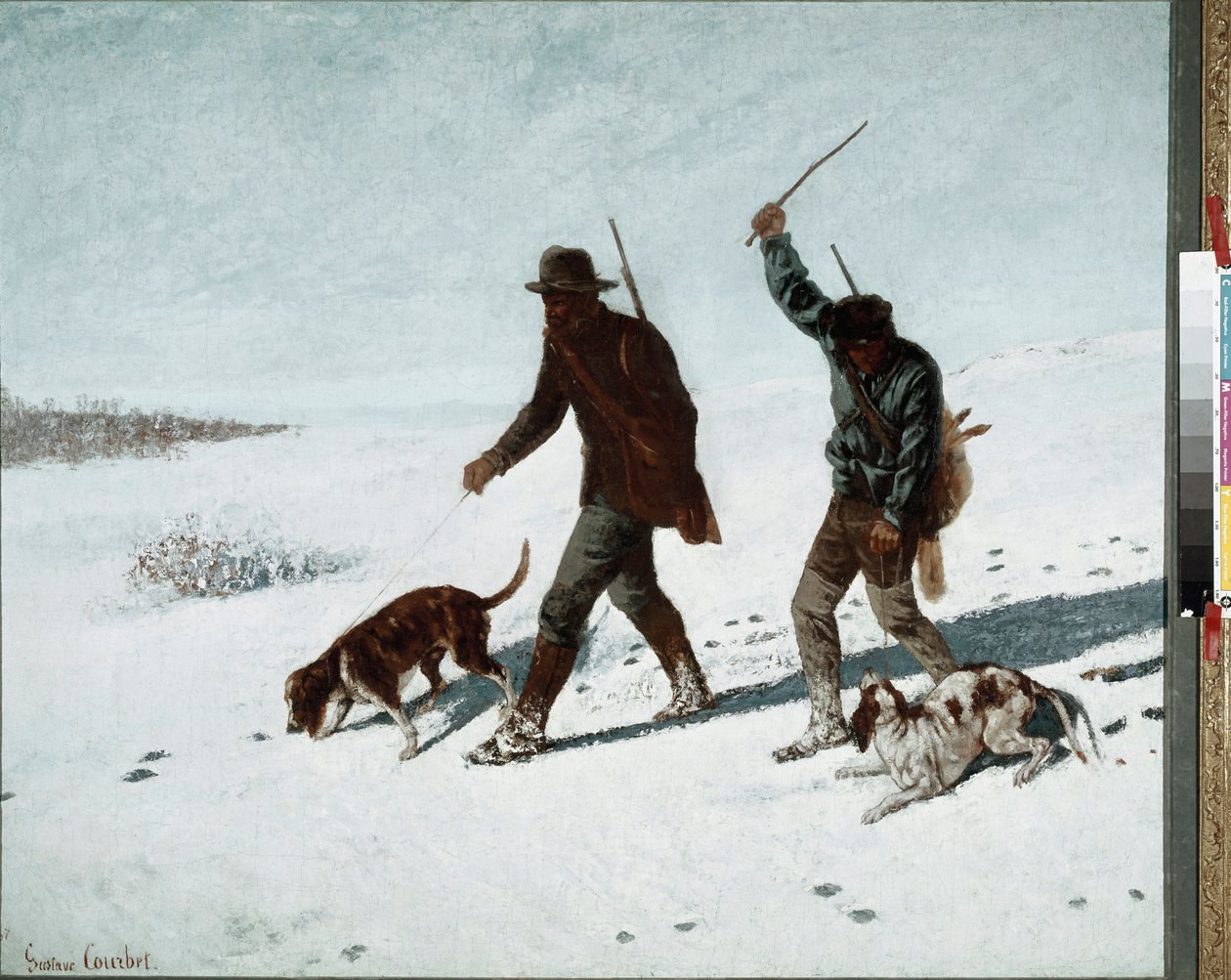 De stropers door Gustave Courbet
