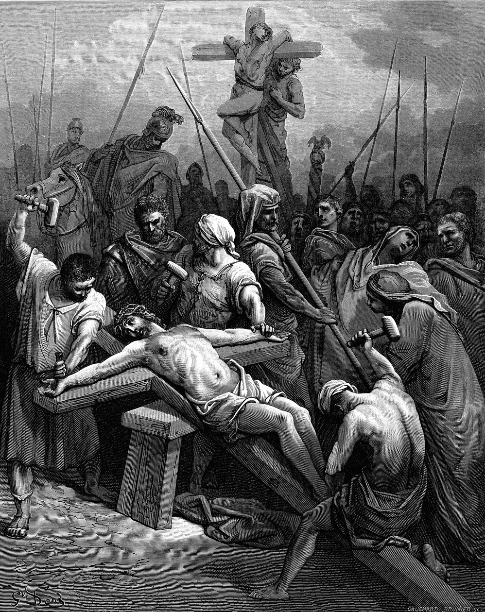 Kruisiging door Gustave Dore