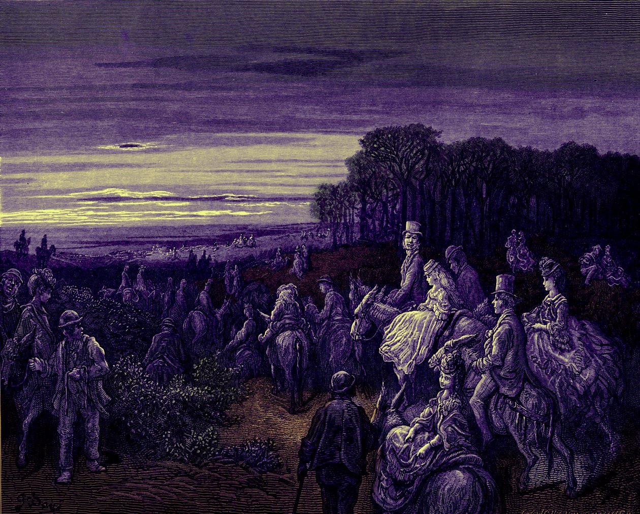 Hampstead Heath door Gustave Dore