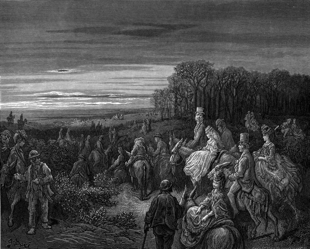 Hampstead Heath door Gustave Dore