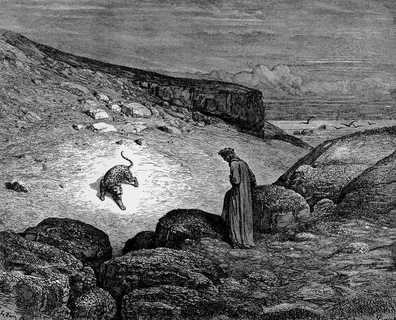 Inferno, 1861 door Gustave Dore