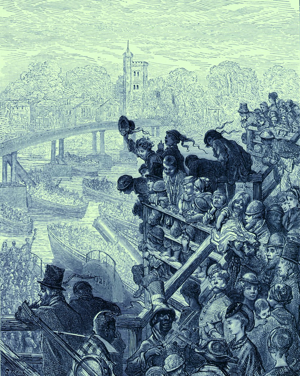 Oxford en Cambridge boot door Gustave Dore
