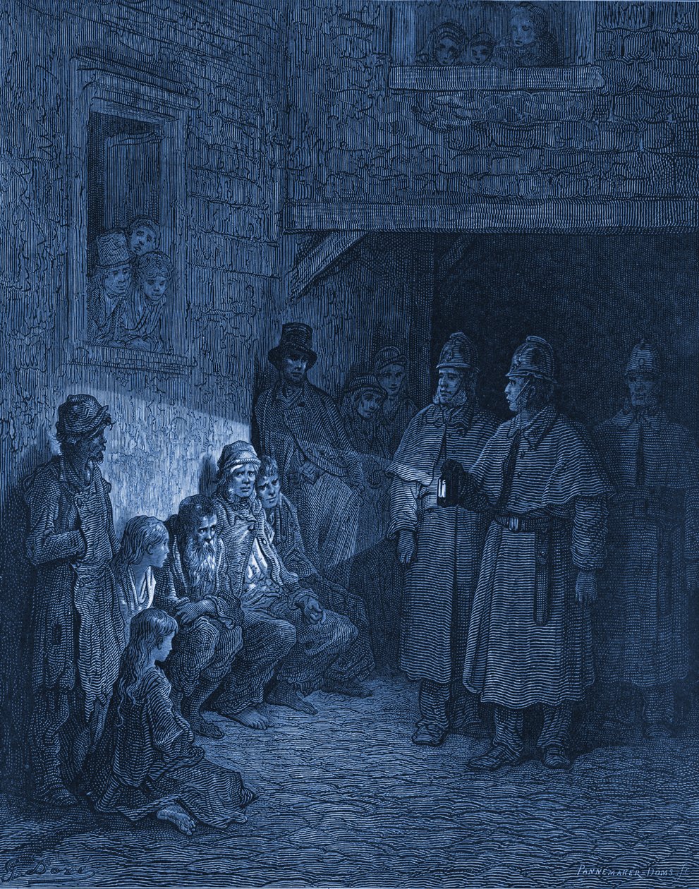 Het stierenoog door Doré door Gustave Dore