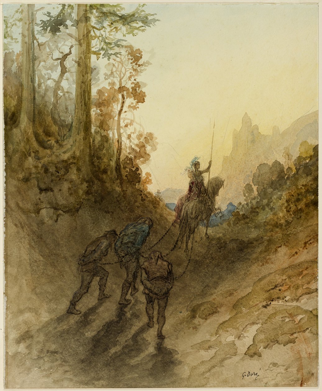 De Reuzen zijn Gevangen door Gustave Dore