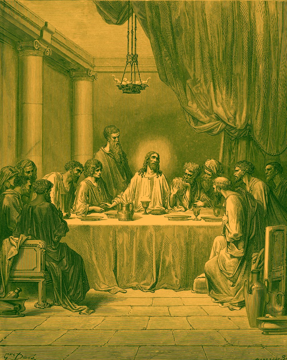 Het Laatste Avondmaal - Bijbel door Gustave Dore