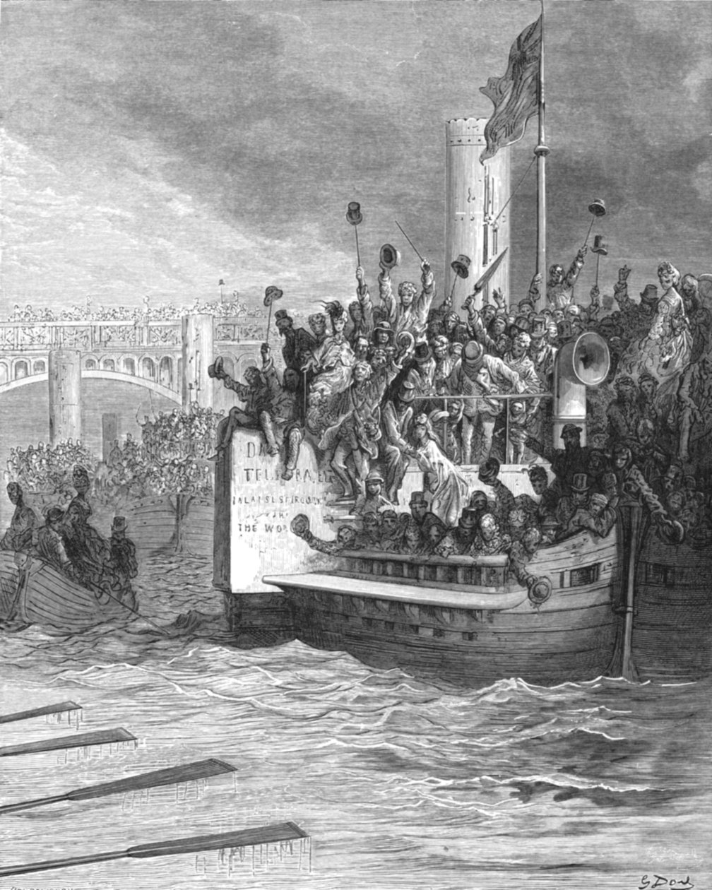 De Wedstrijd door Gustave Dore