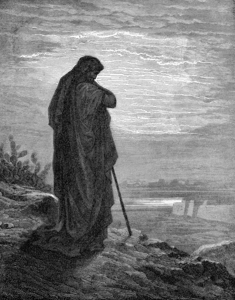 De profeet Amos door Gustave Dore