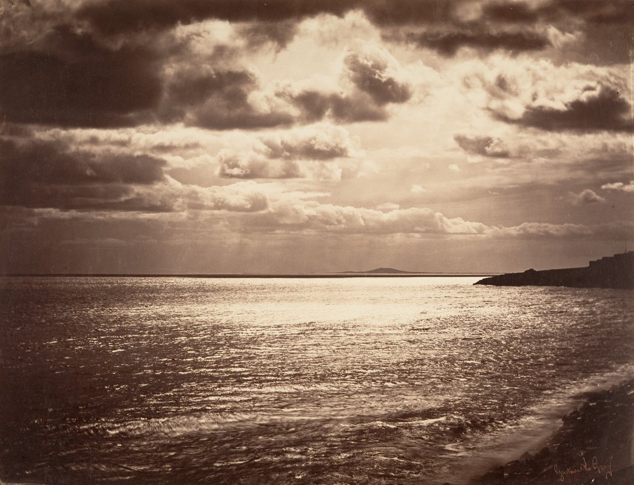 Middellandse Zee - Sète door Gustave Le Gray