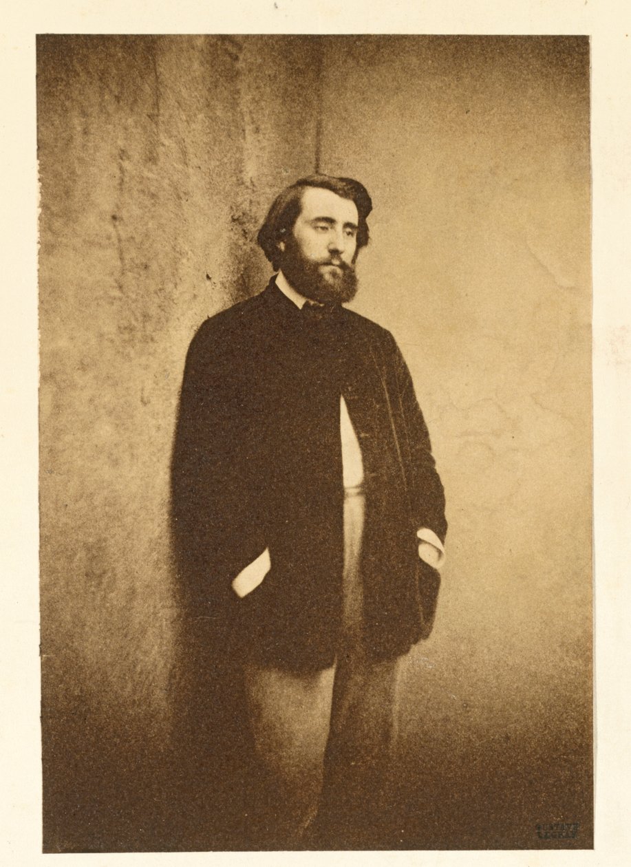 Portret van Edmond Cottinet (1824-1895) door Gustave Le Gray