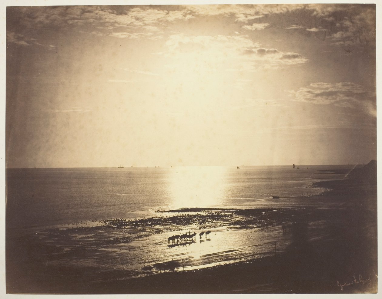 De Geheiligde Zon door Gustave Le Gray