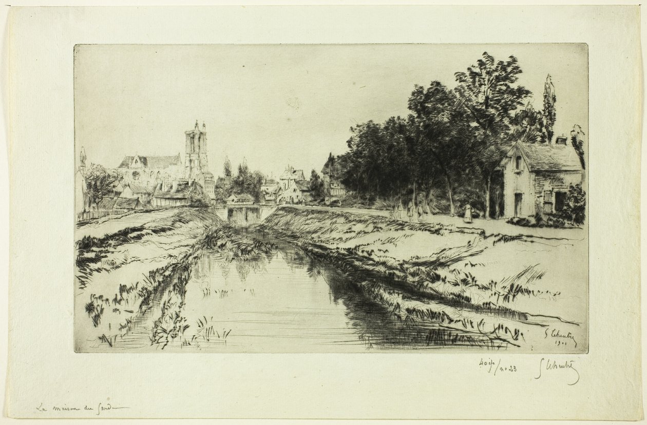 Wachthuis door Gustave Leheutre