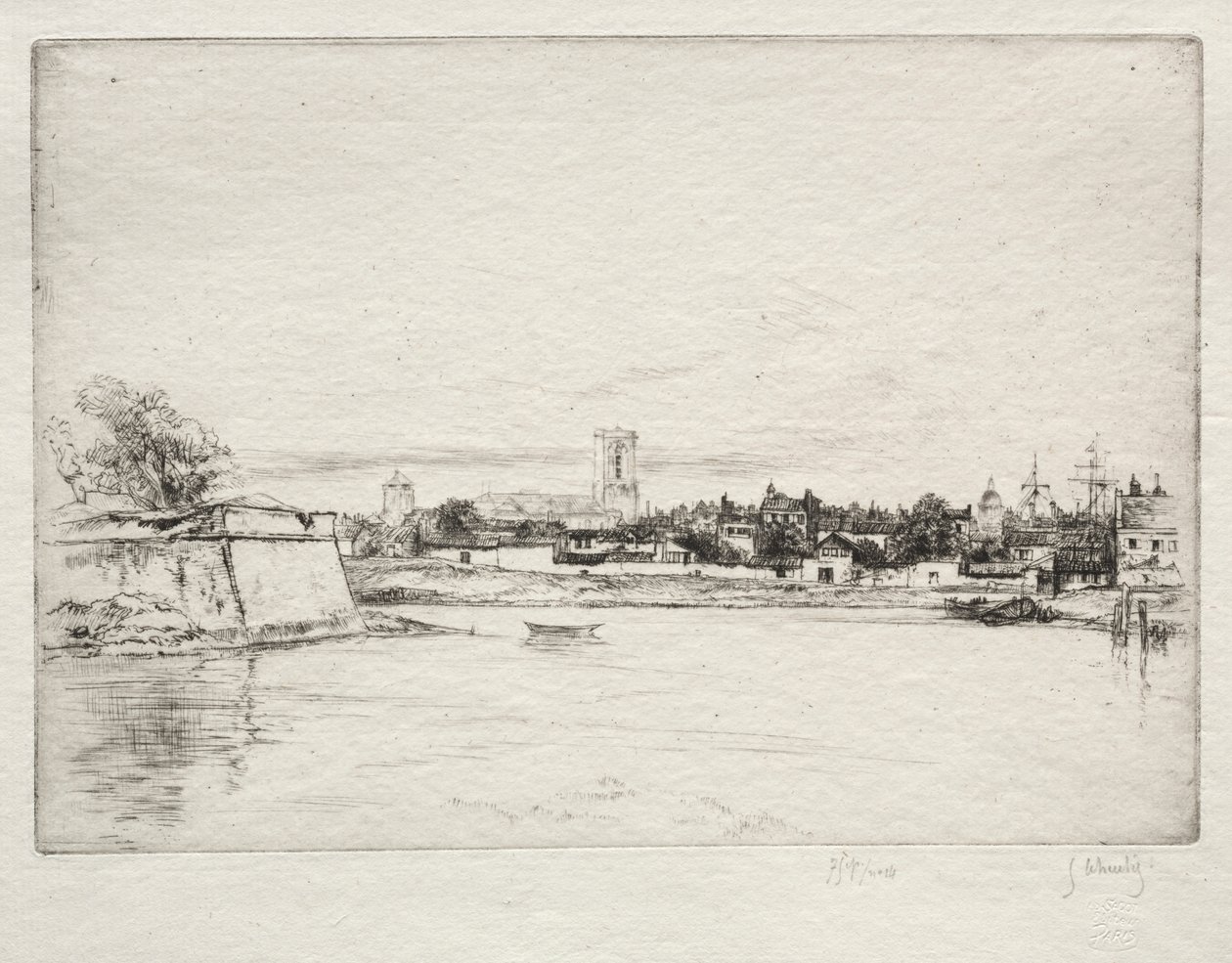 Le Petit St. Eloi, La Rochelle door Gustave Leheutre