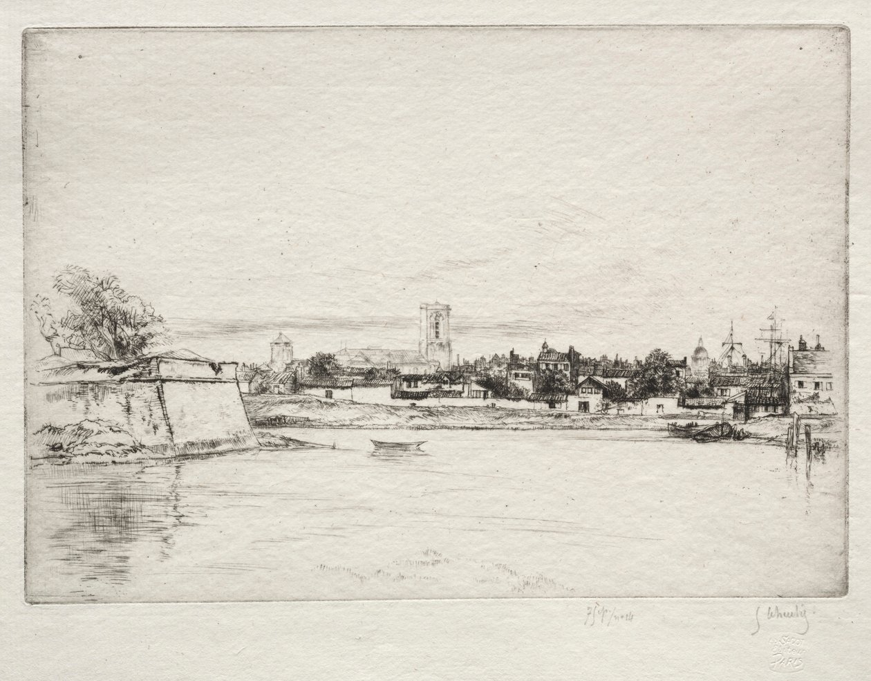 Le Petit St. Eloi, La Rochelle door Gustave Leheutre
