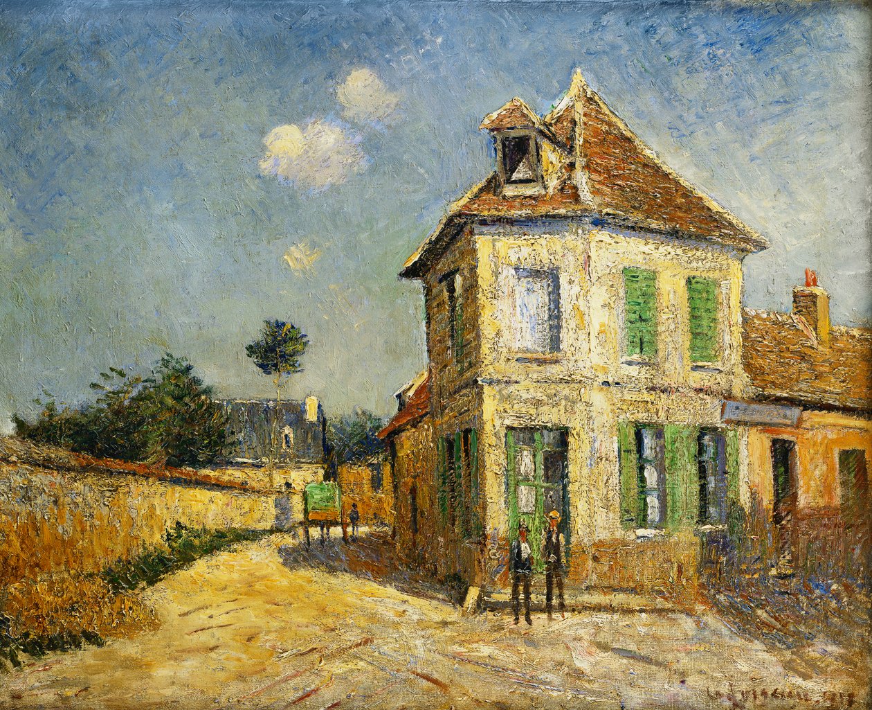 St, 1917 door Gustave Loiseau