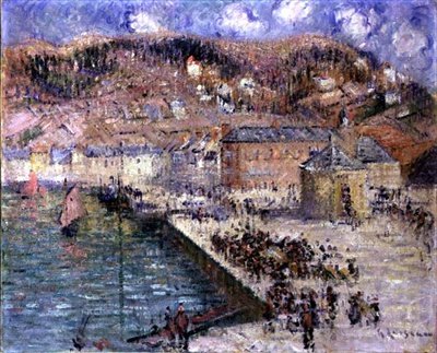 De Vismarkt door Gustave Loiseau