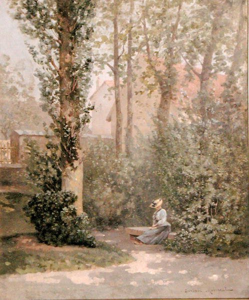 In het park door Gustave Maincent