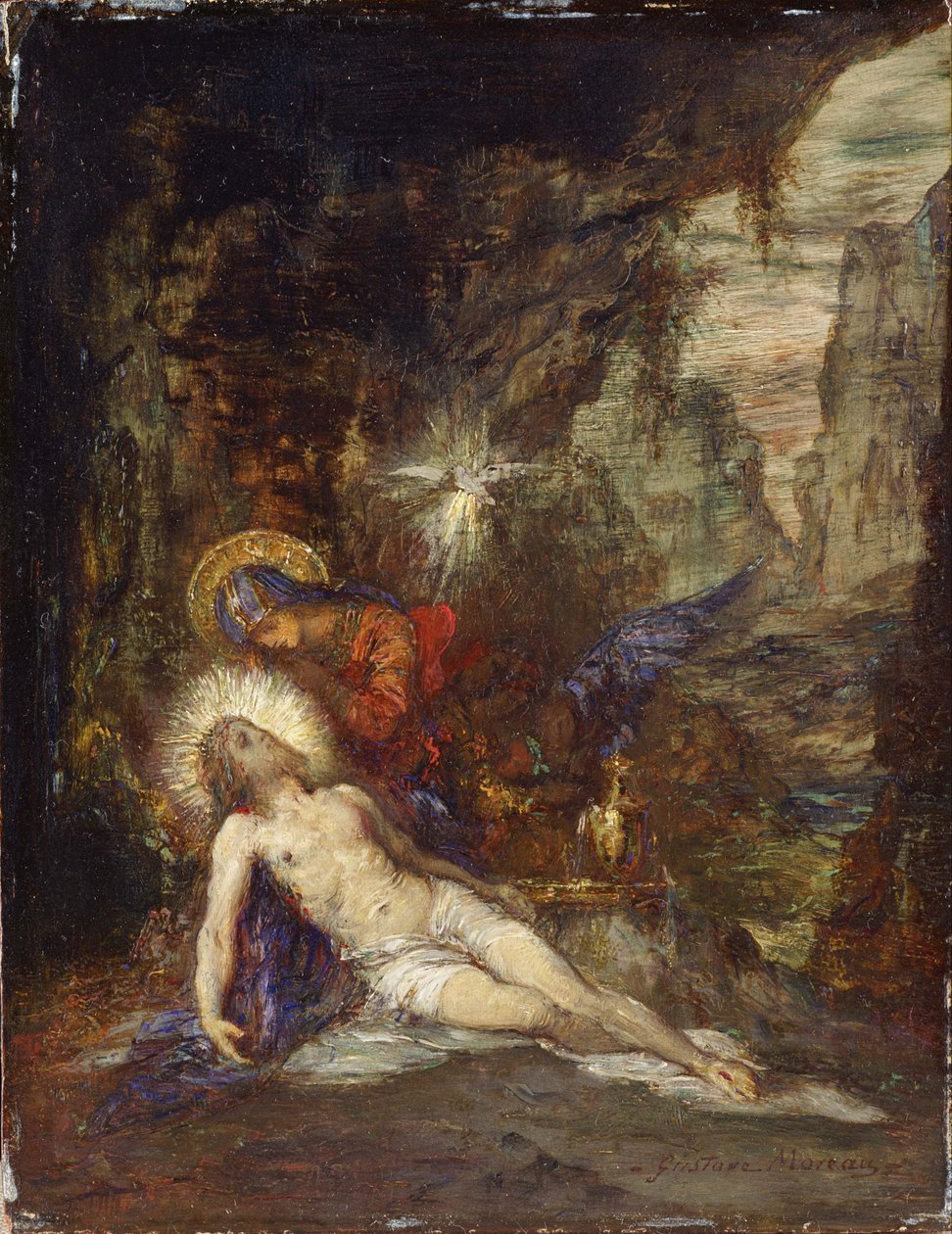 Pieta door Gustave Moreau