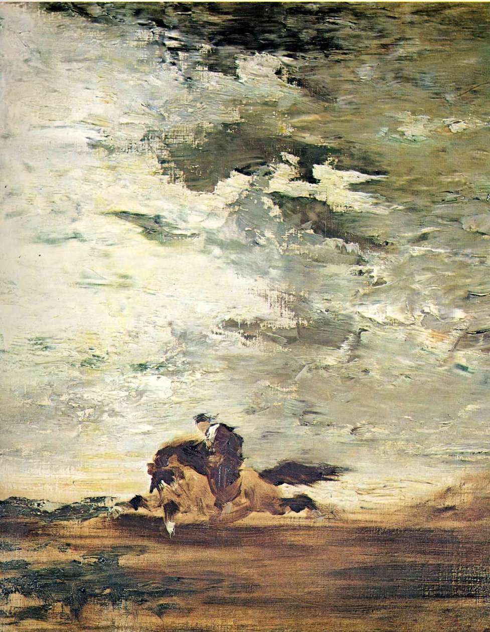 Paard Ruiter door Gustave Moreau