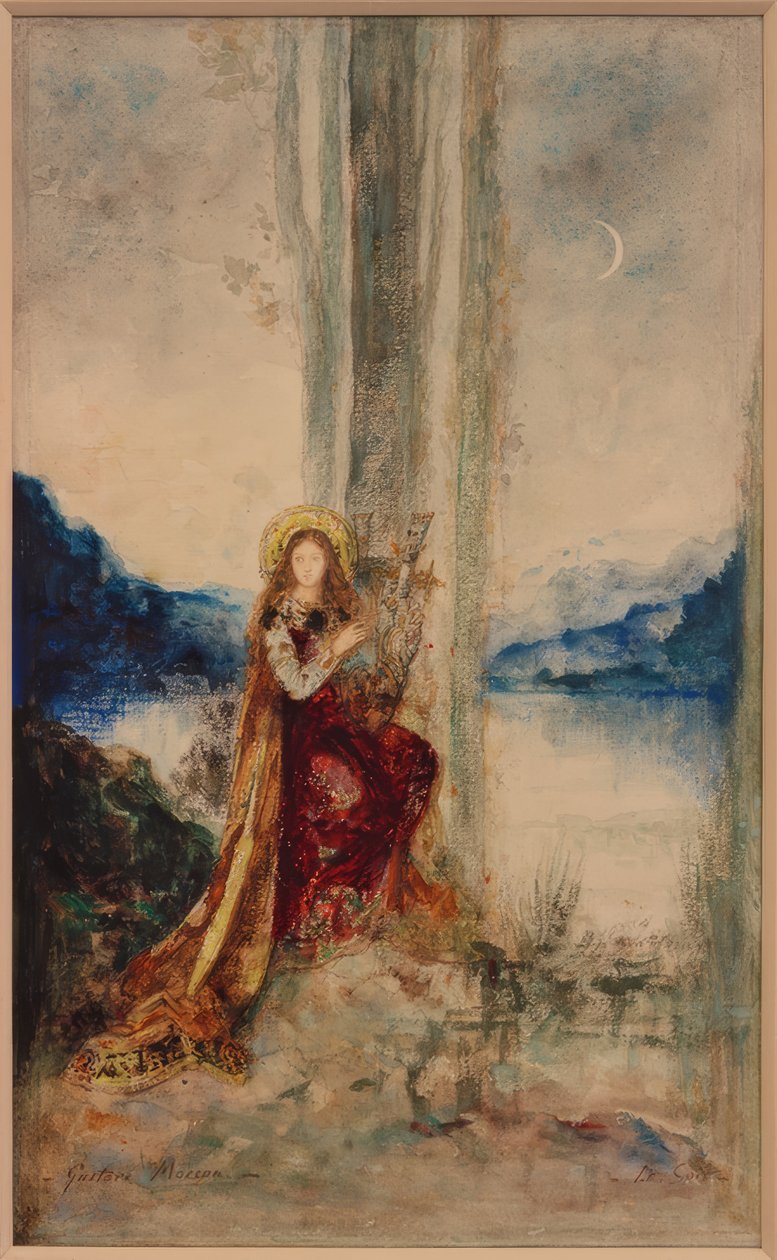 De avond door Gustave Moreau