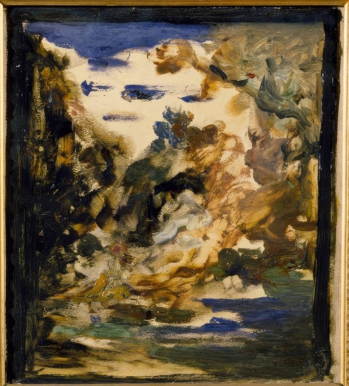 Zonder titel (kleurenschets) door Gustave Moreau