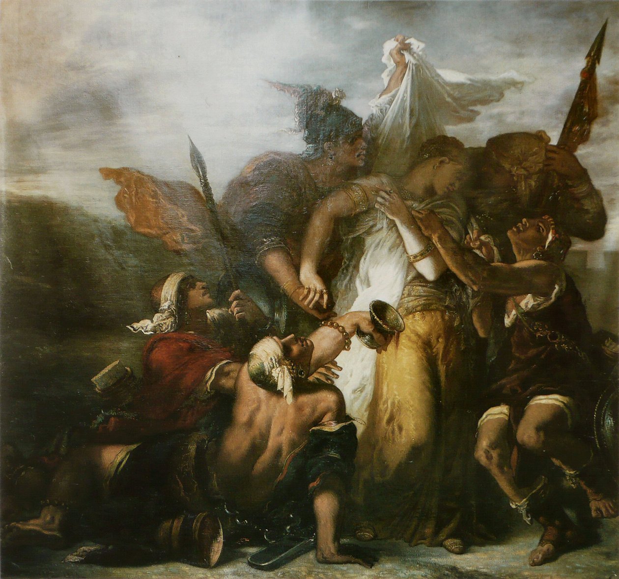 Lied der liederen door Gustave Moreau