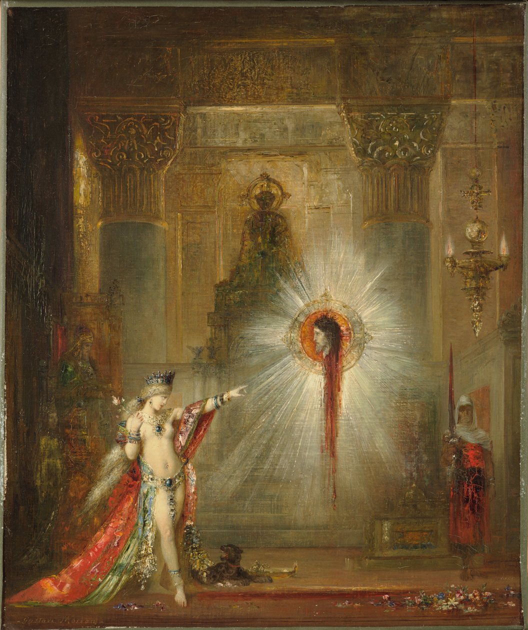 De verschijning door Gustave Moreau