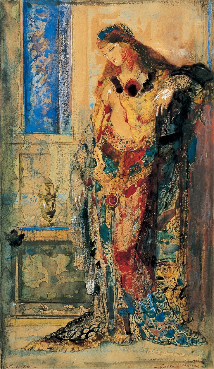 De Toilette door Gustave Moreau
