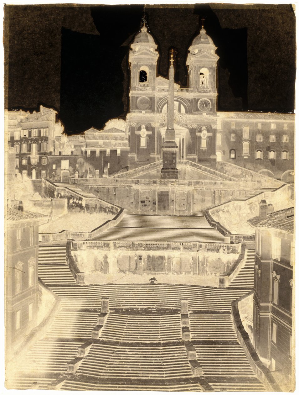 Spaanse Trappen, Rome door Gustave de Beaucorps