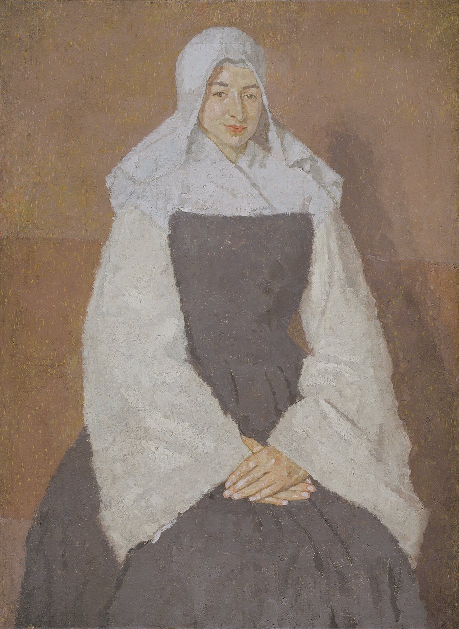Mere Poussepin, 1920 door Gwen John