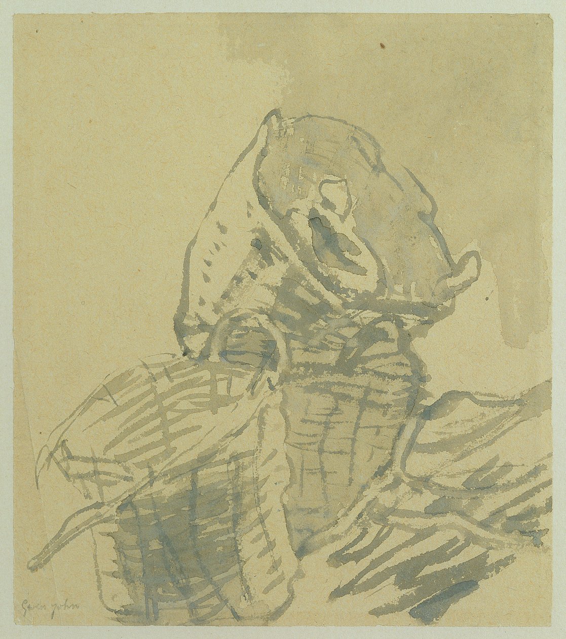 Vissersmanden door Gwen John
