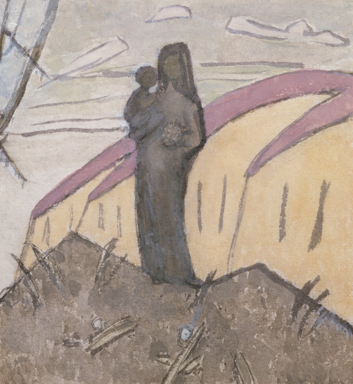 Madonna en Kind door Gwen John