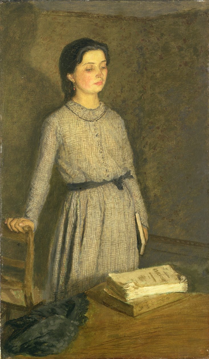De Student door Gwen John