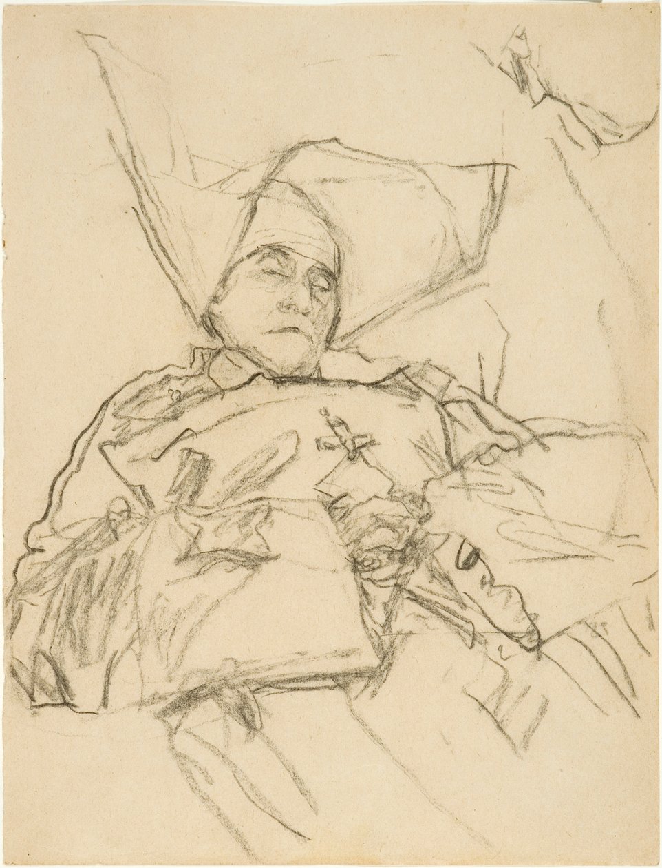 De stervende non door Gwen John