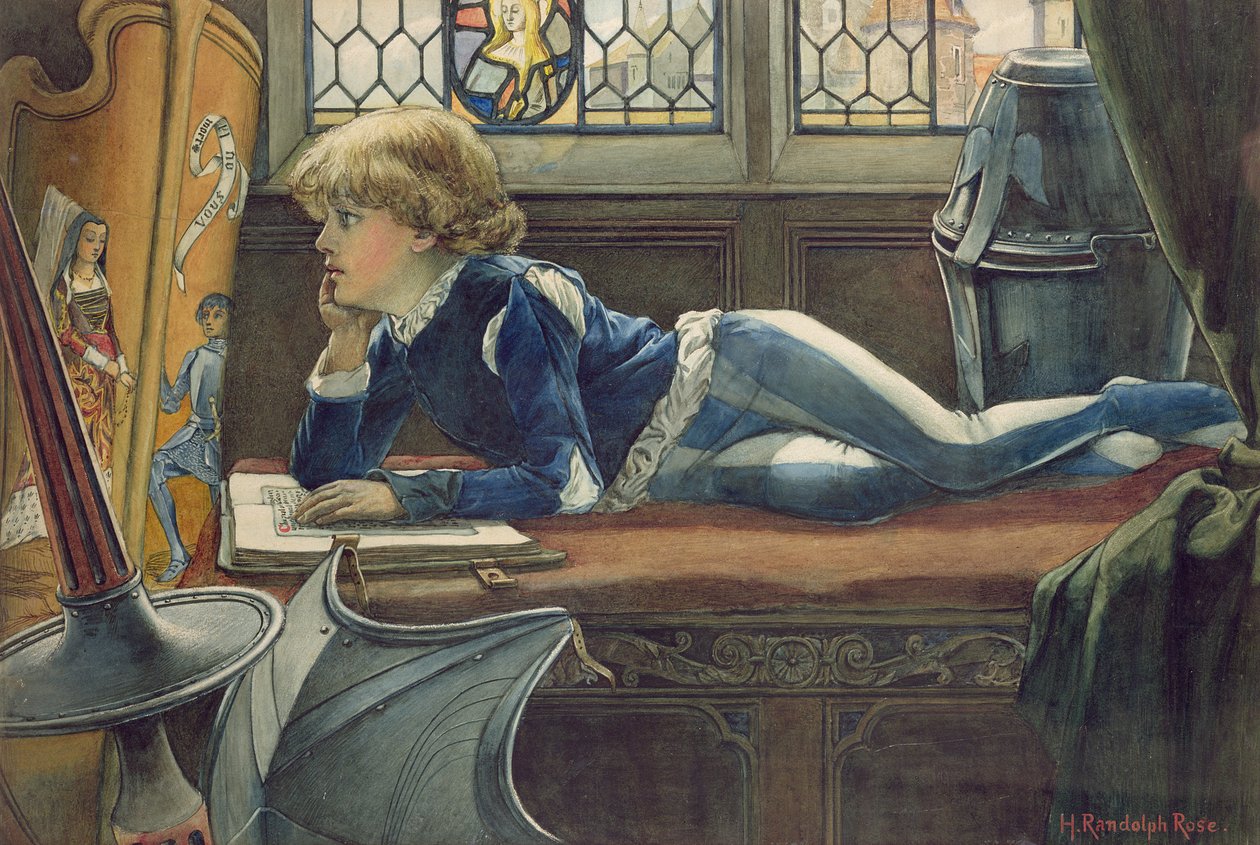 Jonge Lancelot door H. Randolph Rose