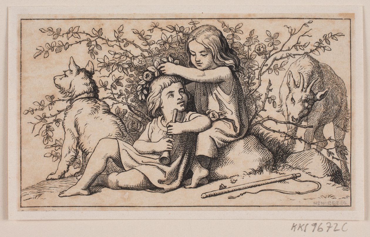 Juni. Maandbeeld door H. C. Henneberg