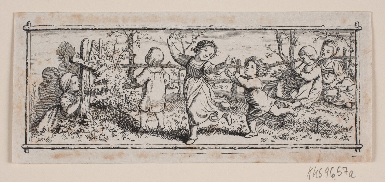 Vignet voor Rob. Reinick: Sml. Frühling door H. C. Henneberg