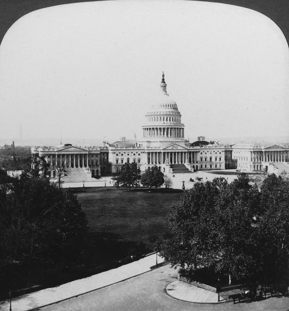 Het Capitool, Washington, DC, VS, 1901 door H. C. White