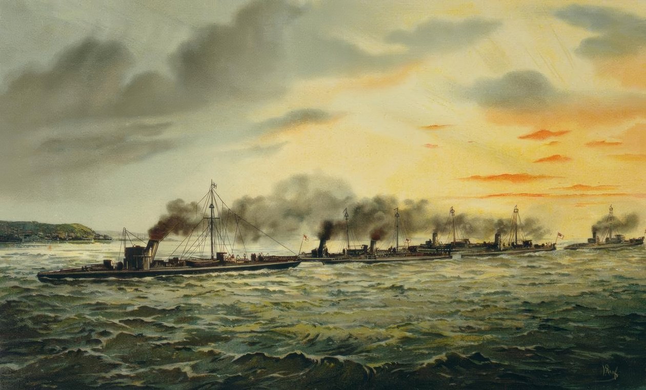 S.M. Torpedobootdivisie / H. Graf door H. Graf