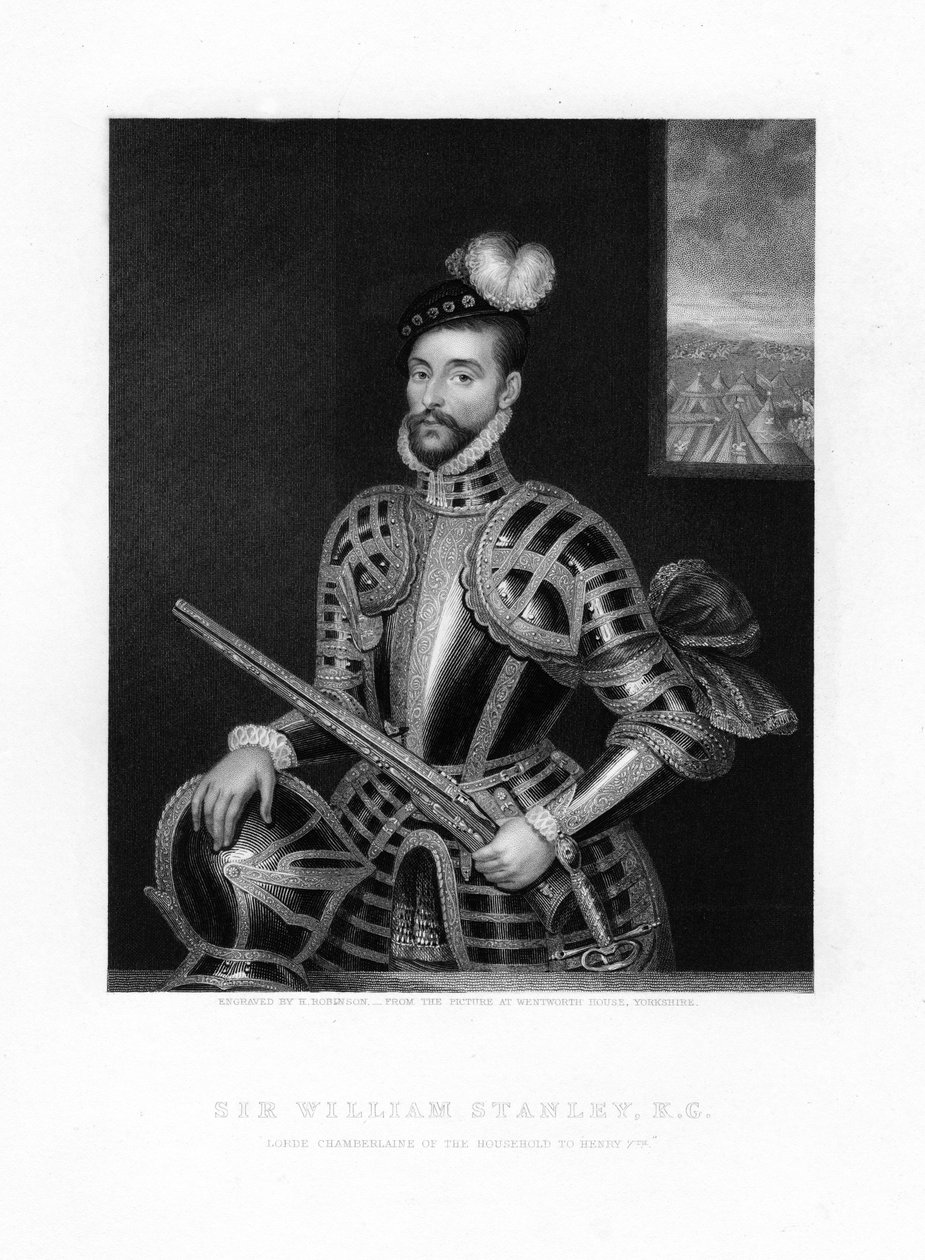 Sir William Stanley, 19e eeuw door H. Robinson