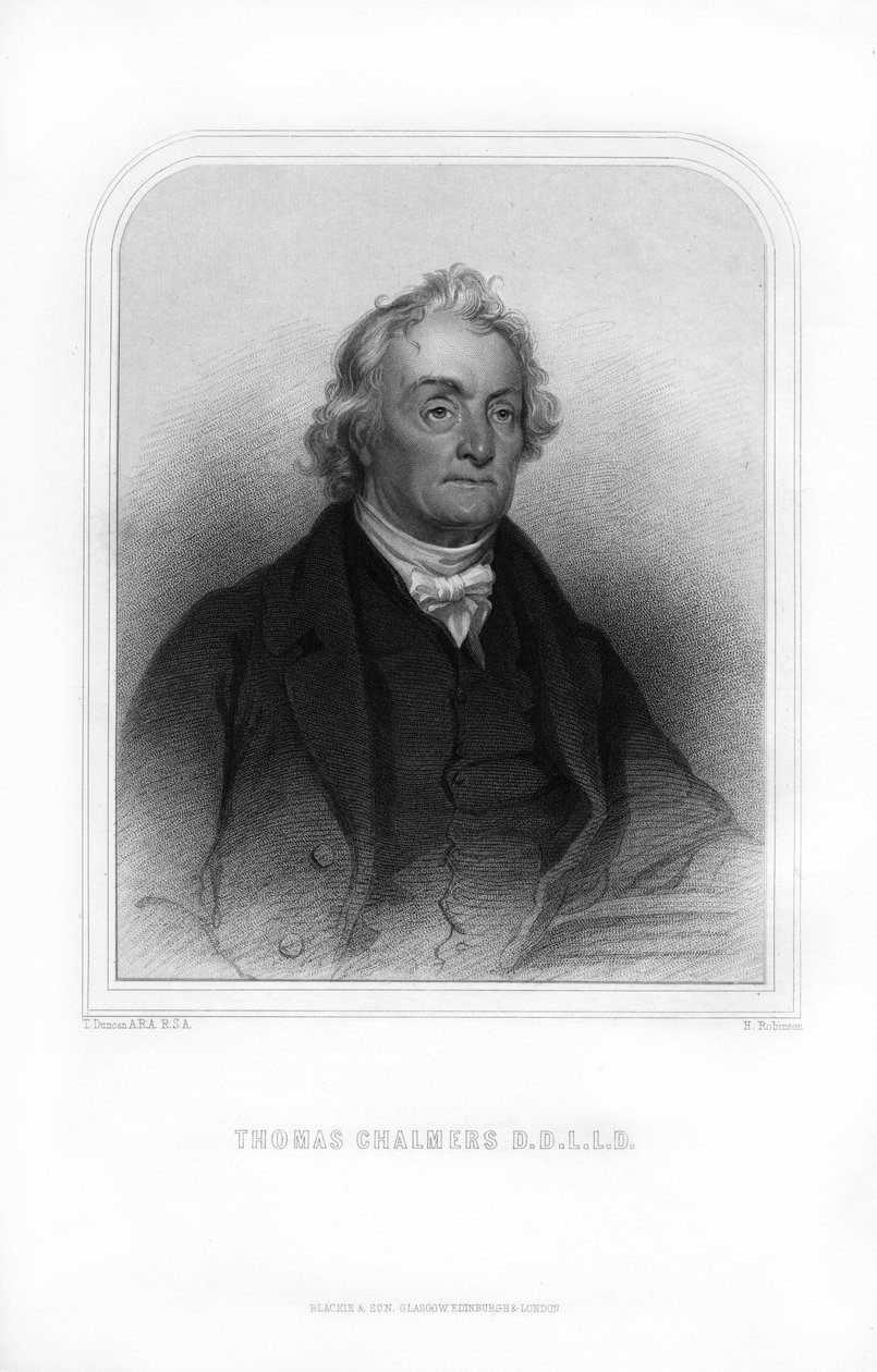 Thomas Chalmers, Schotse geestelijke door H. Robinson