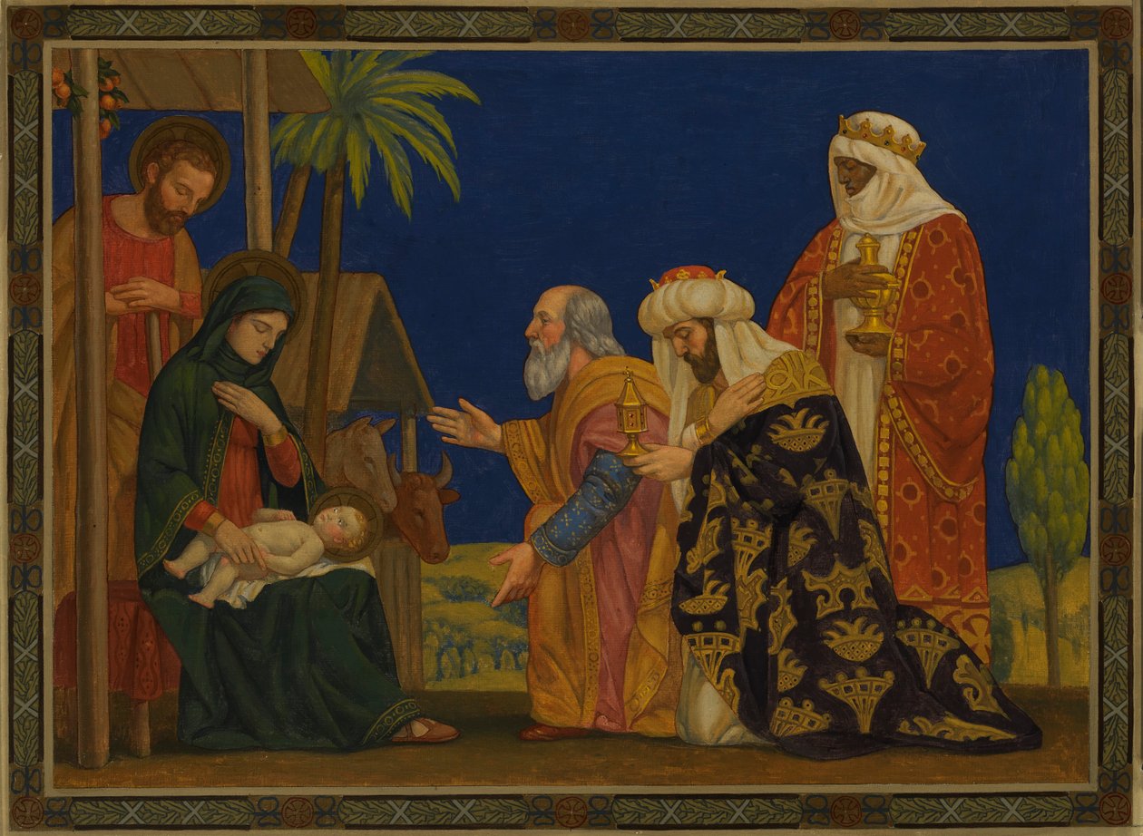 De wijzen door H. Siddons Mowbray