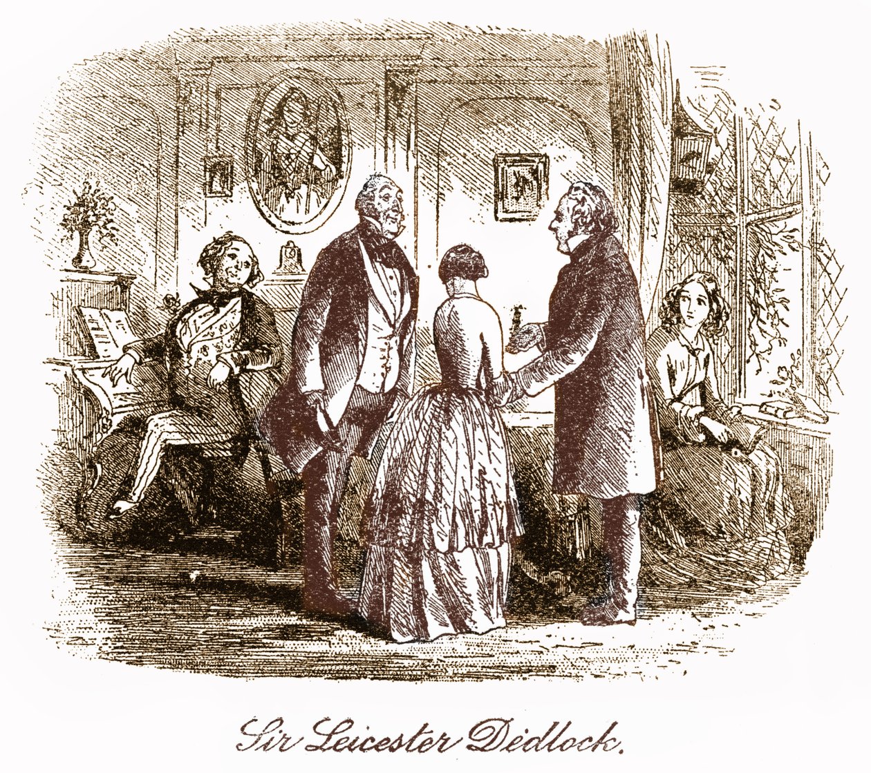 Bleak House door Hablot Knight Browne