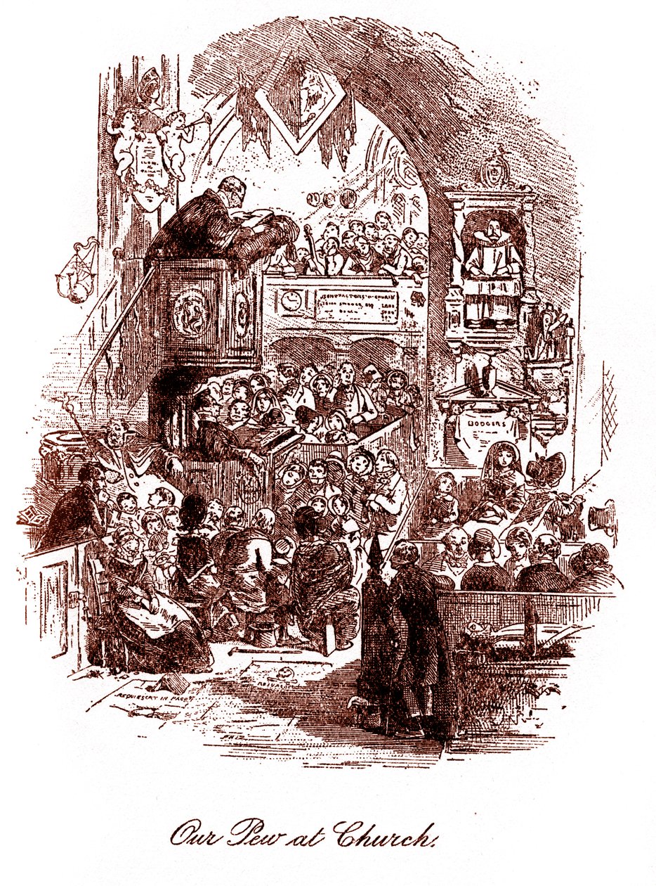 David Copperfield door Hablot Knight Browne