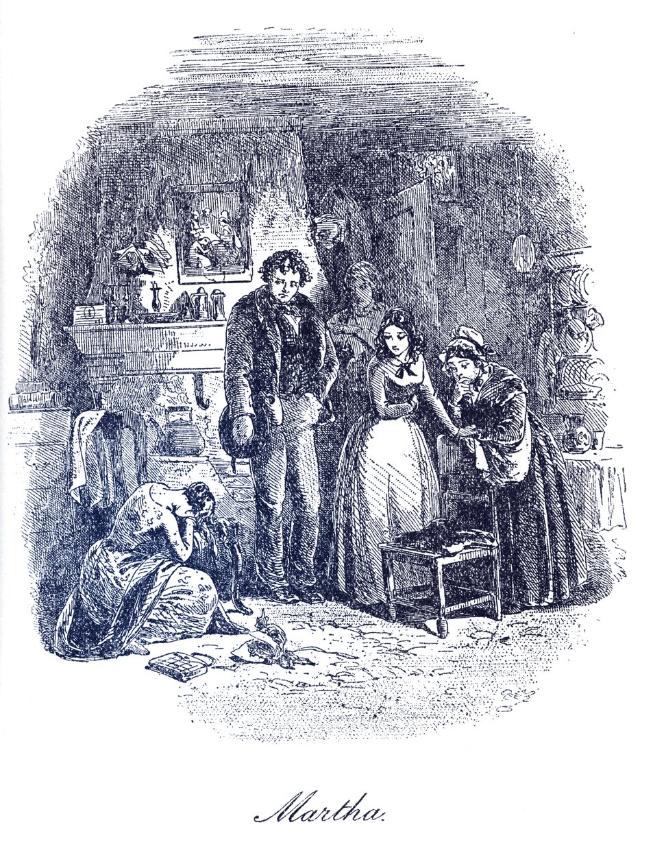 David Copperfield door Hablot Knight Browne
