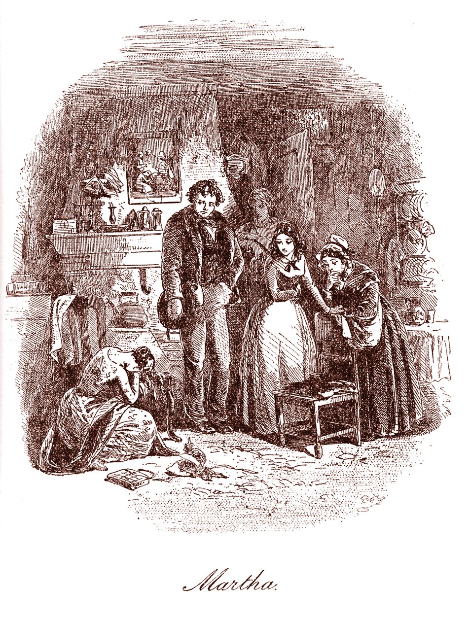 David Copperfield door Hablot Knight Browne