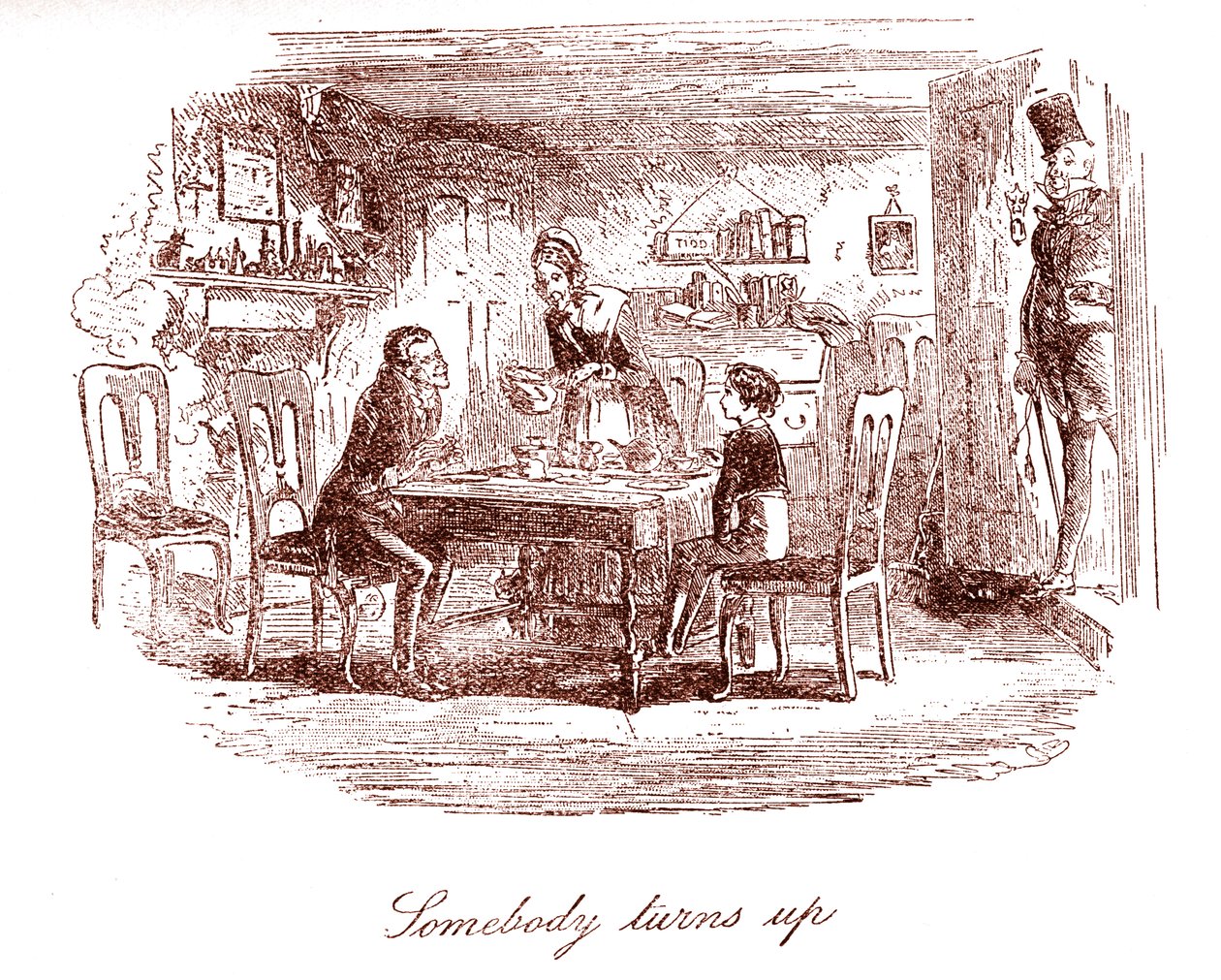 David Copperfield door Hablot Knight Browne