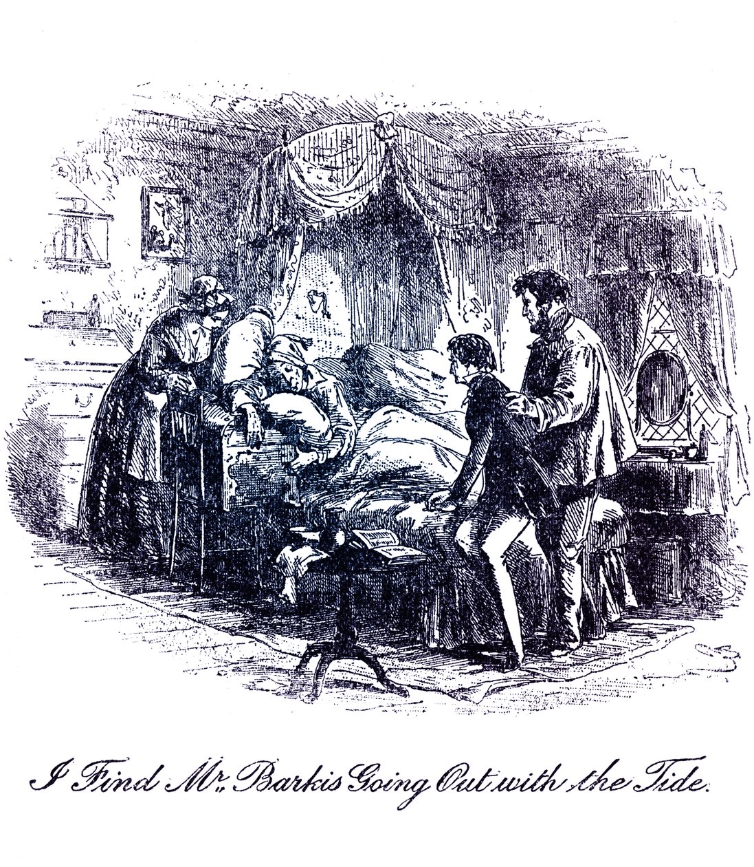 David Copperfield door Hablot Knight Browne