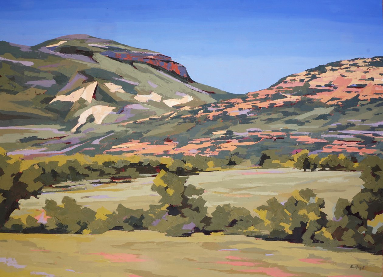Hermosa View, ca. 2024 (olieverf op doek) door Hadley Rampton